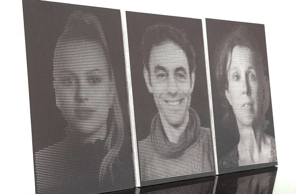 H.Schiele: Wir fräsen Porträts ins Holz