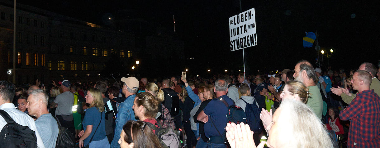 Bild von H.Schiele von der großen Querdenken-Demonstration am 29. August 2020 in Berlin