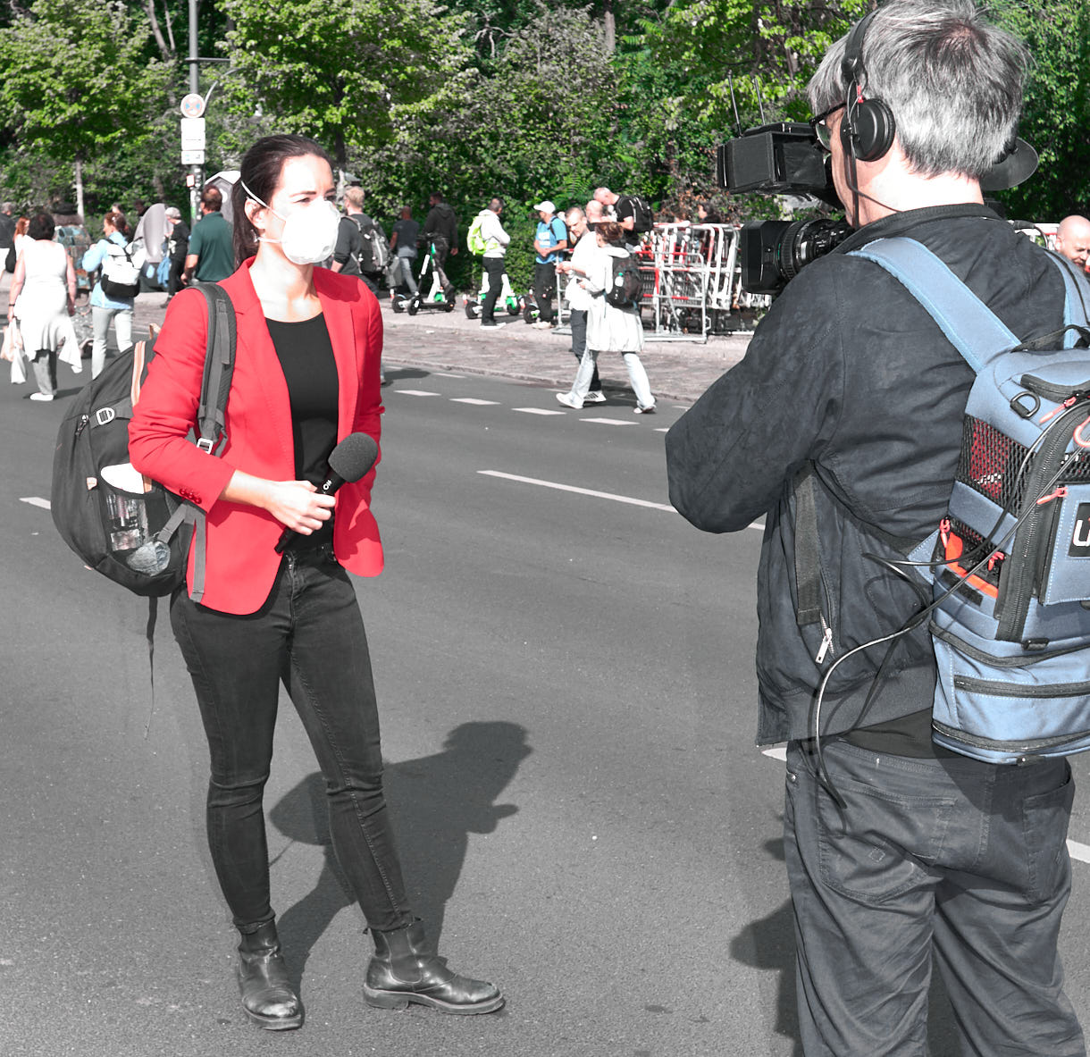 Bild von H.Schiele von der großen Querdenken-Demonstration am 29. August 2020 in Berlin