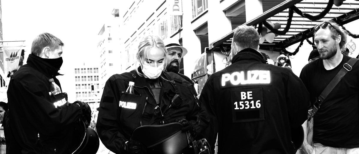 Bild von H.Schiele von der großen Querdenken-Demonstration am 29. August 2020 in Berlin