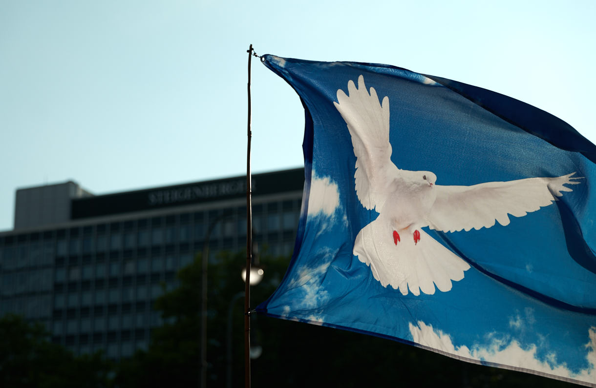 Bild von H.Schiele von der Danke-Demo in Köln am 17. August 2022