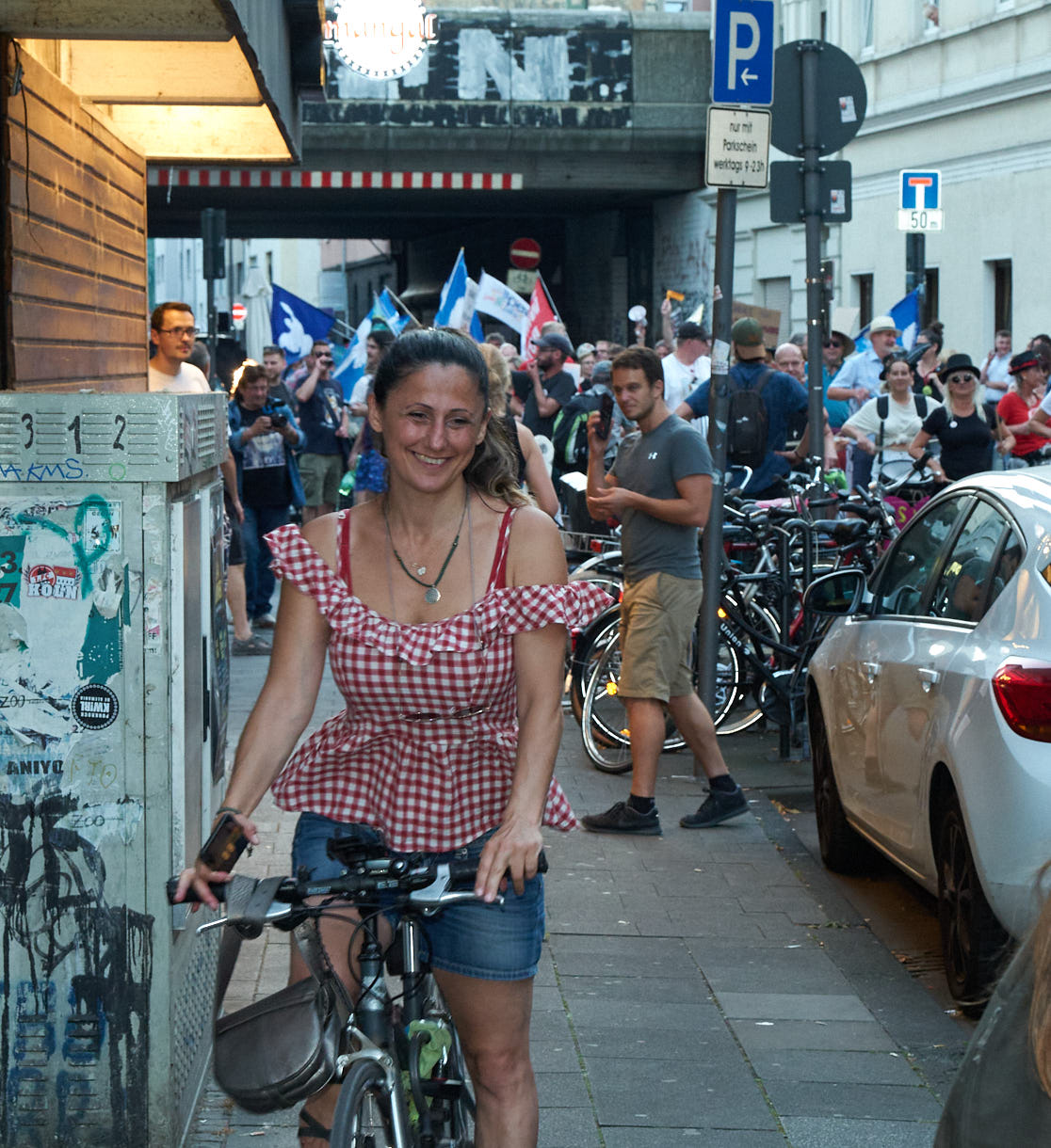 Bild von H.Schiele von der Danke-Demo in Köln am 17. August 2022