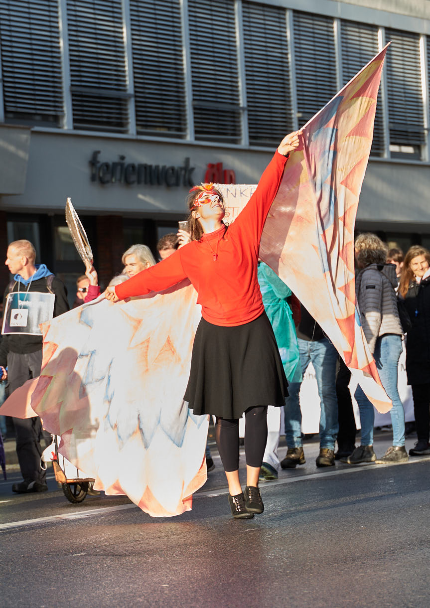 Bild von H.Schiele von der Danke-Demo Köln am 17. August 2022