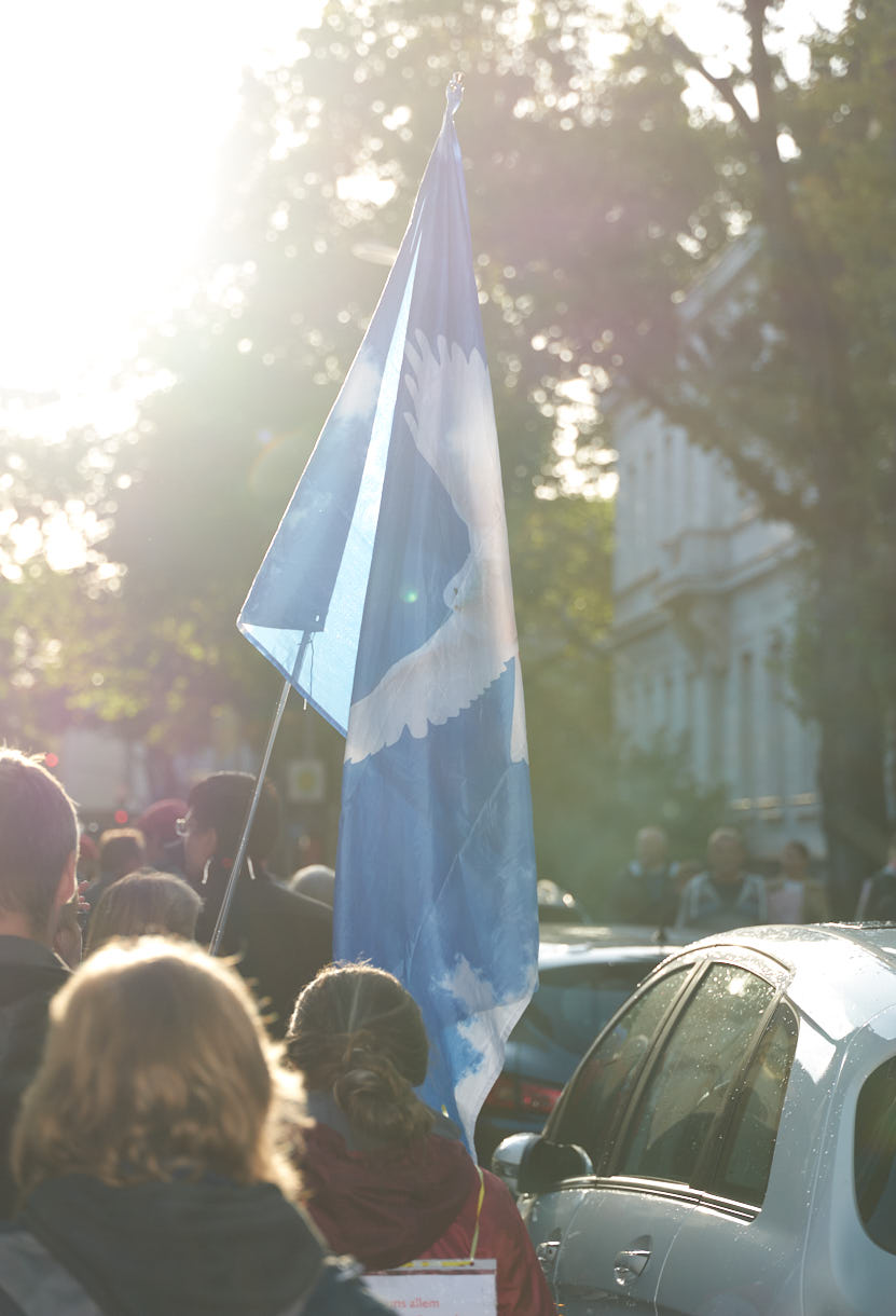 Bild von H.Schiele von der Danke-Demo Köln am 17. August 2022