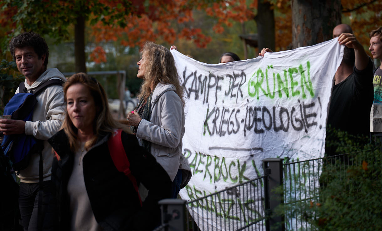 H.Schiele: Bilderserie von der "Europeans United" - Demo in Frankfurt, 22. Oktober 2022