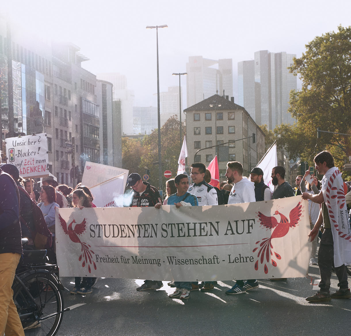 H.Schiele: Bilderserie von der "Europeans United" - Demo in Frankfurt, 22. Oktober 2022