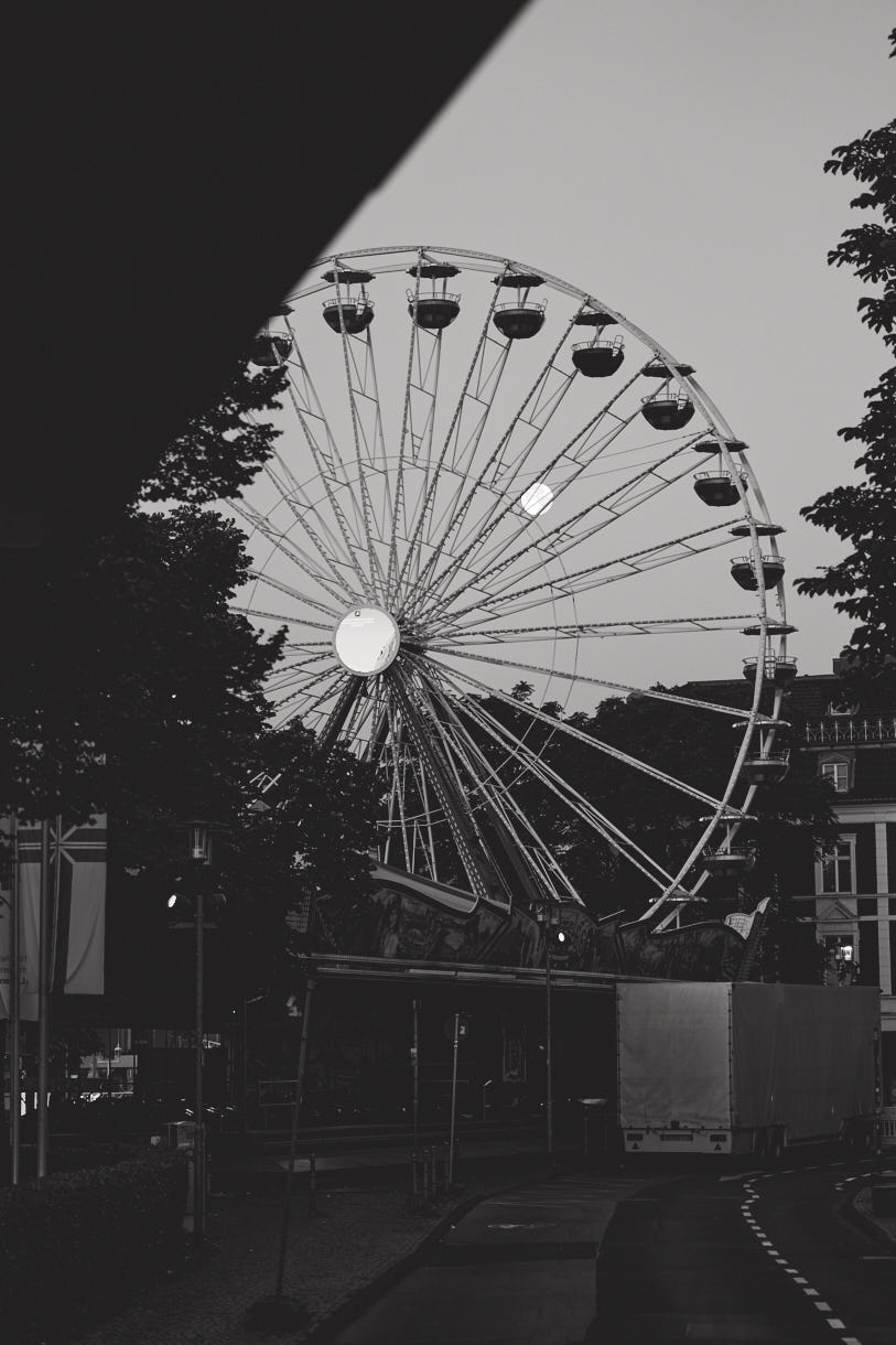 H.Schiele: Kirmes in Bergisch Gladbach, August 2022